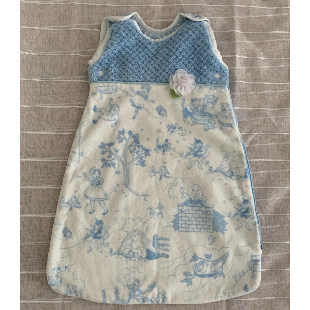 Bumbershoots By Nana Baby Sleep Sack Nursery Rhymes Size XS 1-9 Mo Made in USA